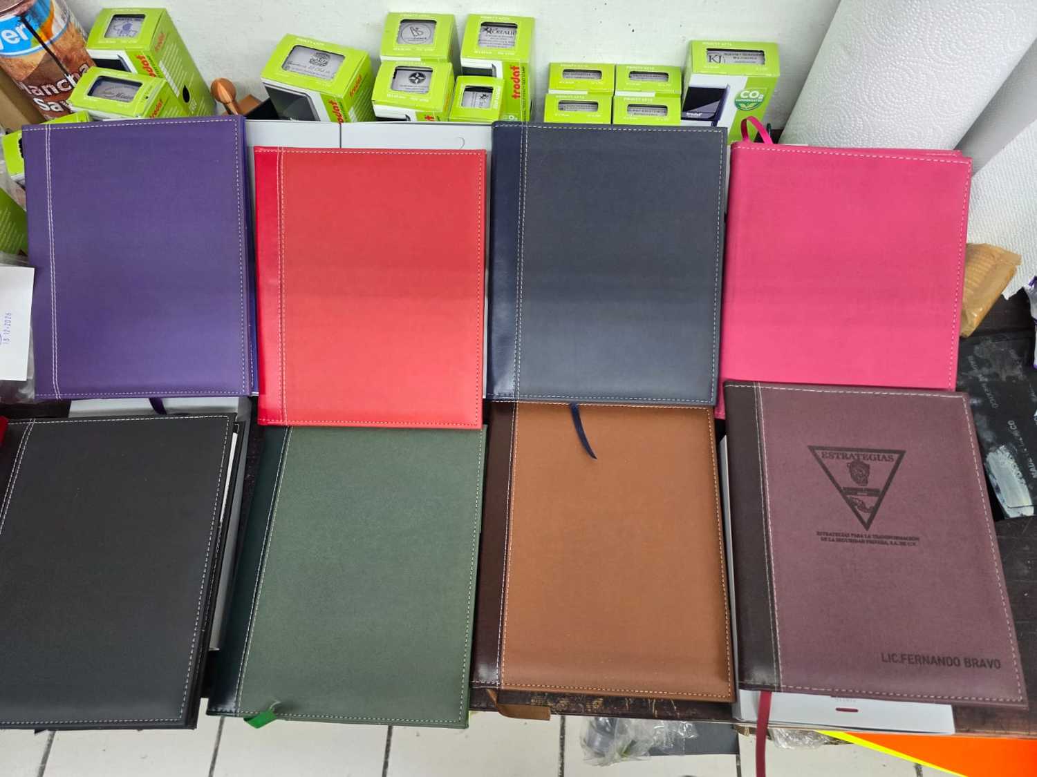 <span style="font-weight: bold;">AGENDAS DE ESCRITORIO&nbsp;</span>